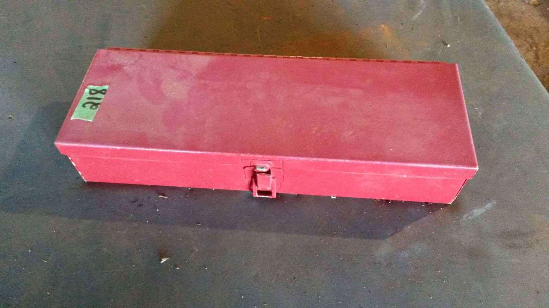 Drill Bit Set In Container