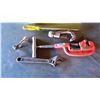 Image 1 : Ridgid Pipe Cutter & Misc.