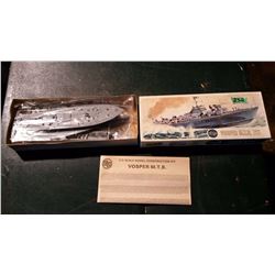 Vosper M.T.B. 72nd Scale Model Ship