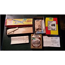 Models (3) (2 Wooden)