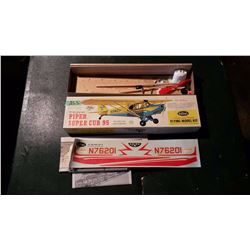 Guillow’s Piper Super Club 95 Airplane Model (Wooden)
