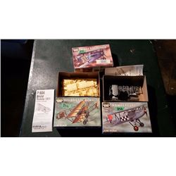 Models (3) (1 Sealed) Complete