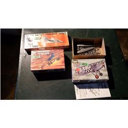 Model Planes (3) (2 Sealed) Complete