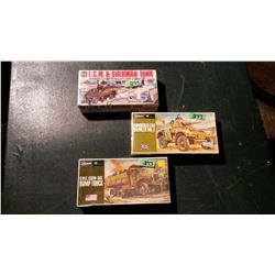 Models (3) (All Sealed)