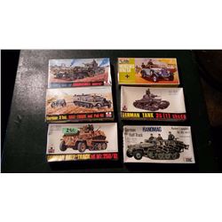 Models (6) (4 Sealed) Complete