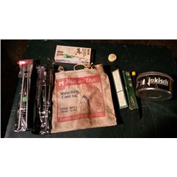 Hiawatha Water Bag, Gun-Related Items, Tin