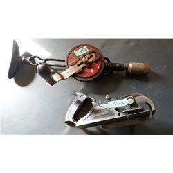 Miller’s Falls No 85 hand Plane, Hand Drill