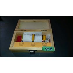 Craftex Carbide Tipped Router Bits (3 Pieces)