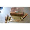 Image 1 : Vintage Hand Tools With Wooden Box