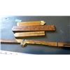 Image 3 : Lufkin Advertising Measuring Sticks (3), Rabone Advertising Measuring Stick (1)