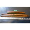 Image 1 : Wooden Advertising Measuring Sticks (1 Hockey Abbey, 1 Schuil)
