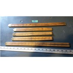 Stanley Wooden Measuring Sticks (5)