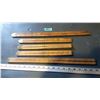Image 1 : Stanley Wooden Measuring Sticks (5)