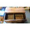 Image 3 : Vintage Wooden Box (No Contents)