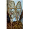 Image 1 : 53x12 Inch Vintage Snow Shoes With Harness
