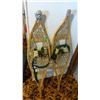 Image 1 : 46x9 Inch Vintage Snow Shoes With Harness