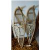 Image 1 : 48x10 Inch Vintage Snow Shoes With Straping