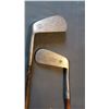 Image 2 : Duralite Iron #4, Thistle Irons Golf Clubs Both With Wooden Shaft