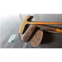 Golf Clubs With Wooden Handles (Hillerich & Bradsby #8, St. Andrew, The Golden Touch)