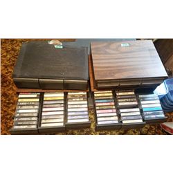 Cassette Holders With Cassette Tapes (Rock N’ Roll)