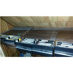 VHS Holders (5) With Recorded VHS Tapes