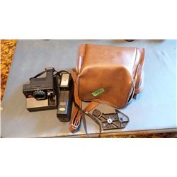 Polaroid Land Camera With Case