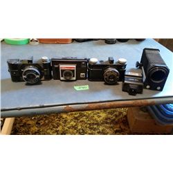 Mixed Lot Of Cameras