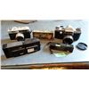Image 2 : Lot Of Cameras (5) (Voightlander, Rollei, Mei Kai, Minolta, Praktica)