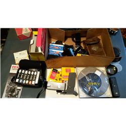 Lot Of Camera-Related Items