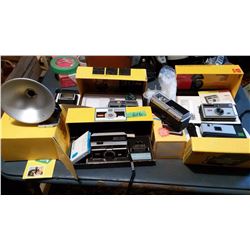 Lot Of Camera & Camera Accessories (Lots Of Kodak)