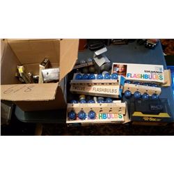 Lot Of Film, Flashbulbs, Etc.