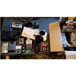 Lot Of Cameras, Testers, Misc.