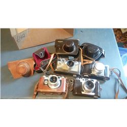 Lot Of Cameras (4) (Argus, Aires, Ricoh)