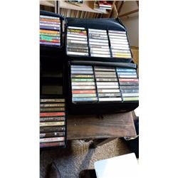 Lot Of Cassette Tapes (Country, Rock), With Cases