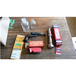 177 Cal Daisy BB Gun, Winchester Flashlight, & Misc.