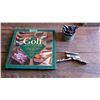 Image 1 : Golf Antique Guide Book & Lead Stamps