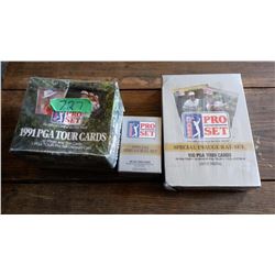 Sealed Packages Of Golf Cards