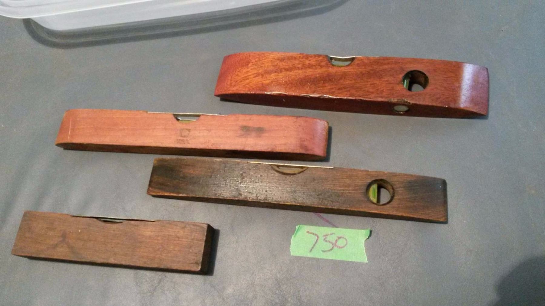 Vintage Wooden Levels (1 Stanley)