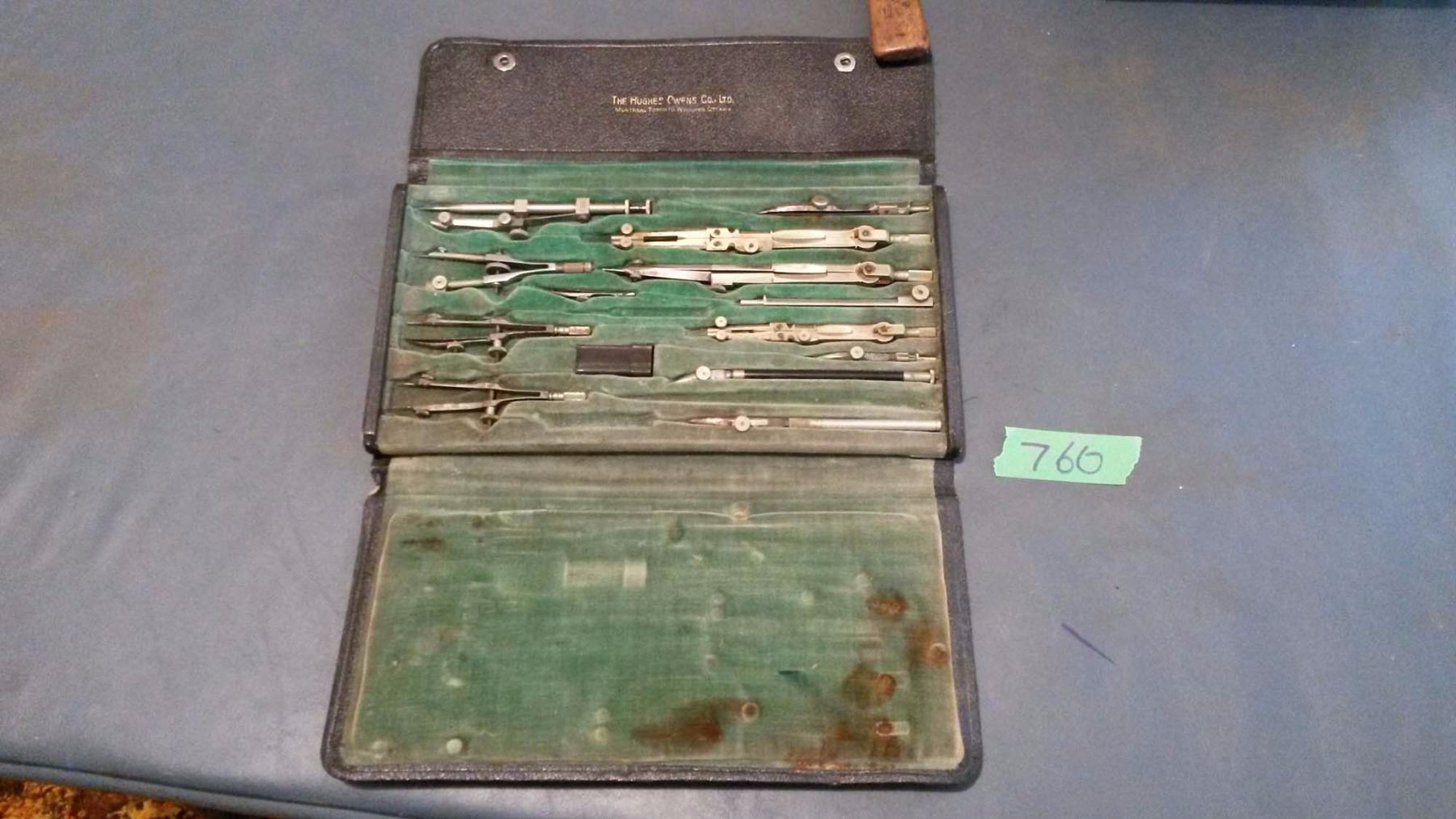 The Hughes Owen Co. Vintage Geometry Set