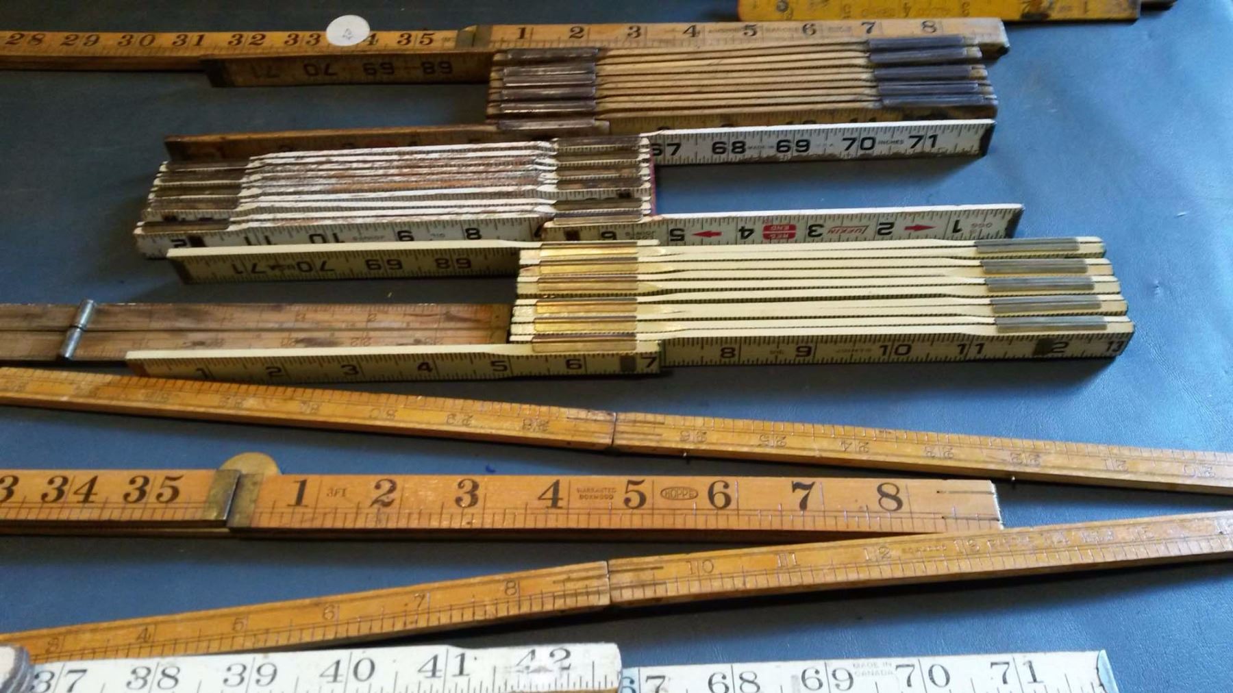 Lot Of Vintage Rulers