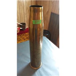 Empty Brass Military Shell