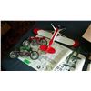 Image 3 : Lot Of Models (Motorcycles (2), Plane With Decals, Misc.)