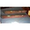 Image 1 : Vintage Wooden Stanley Levels (2)