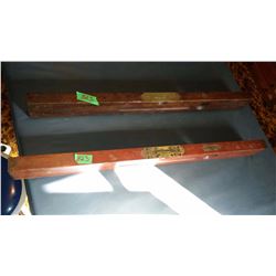 Vintage Wooden Stanley Levels (2)