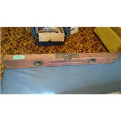 Stanley Sweetheart No. 30 Vintage Wooden Level