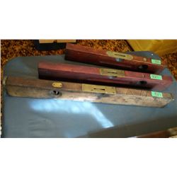 Stanley Vintage Wooden Levels (3)