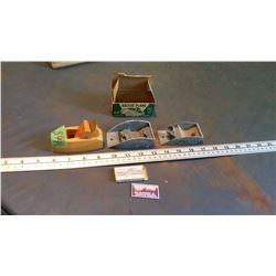 Razor Planes (2) & Miniature Plane