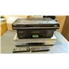 Image 2 : VCR’s (2) & DVD Player With Remotes (1 Remote Missing)
