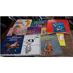 Mixed Lot Of Kids’ Records
