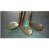 Image 1 : Vintage Golf Clubs With Wooden Handles (Invincible, D. Anderson, Gleneagles)